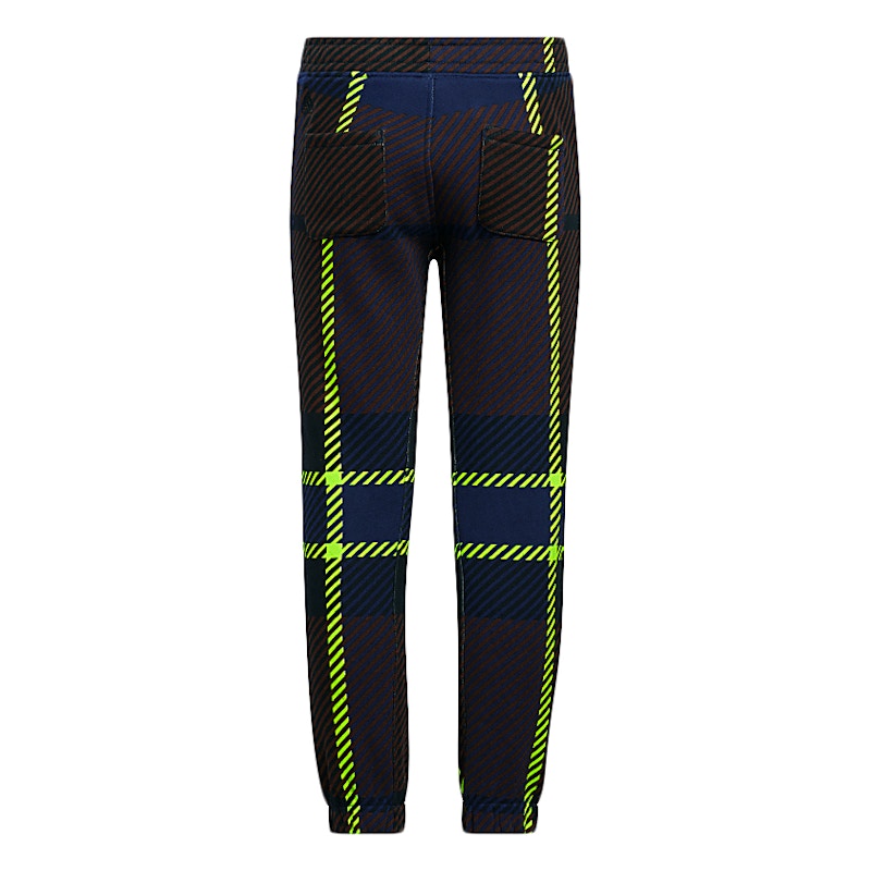 adidas Ivy Park Halls of Ivy Kids Allover Print Sweat Pants (All Gender) Dark Blue/Brown/Black