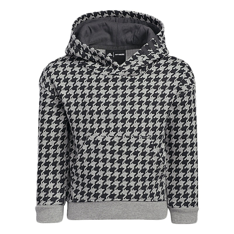 adidas Ivy Park Halls of Ivy Kids Cargo Hoodie (All Gender) Medium Grey Heather/Black