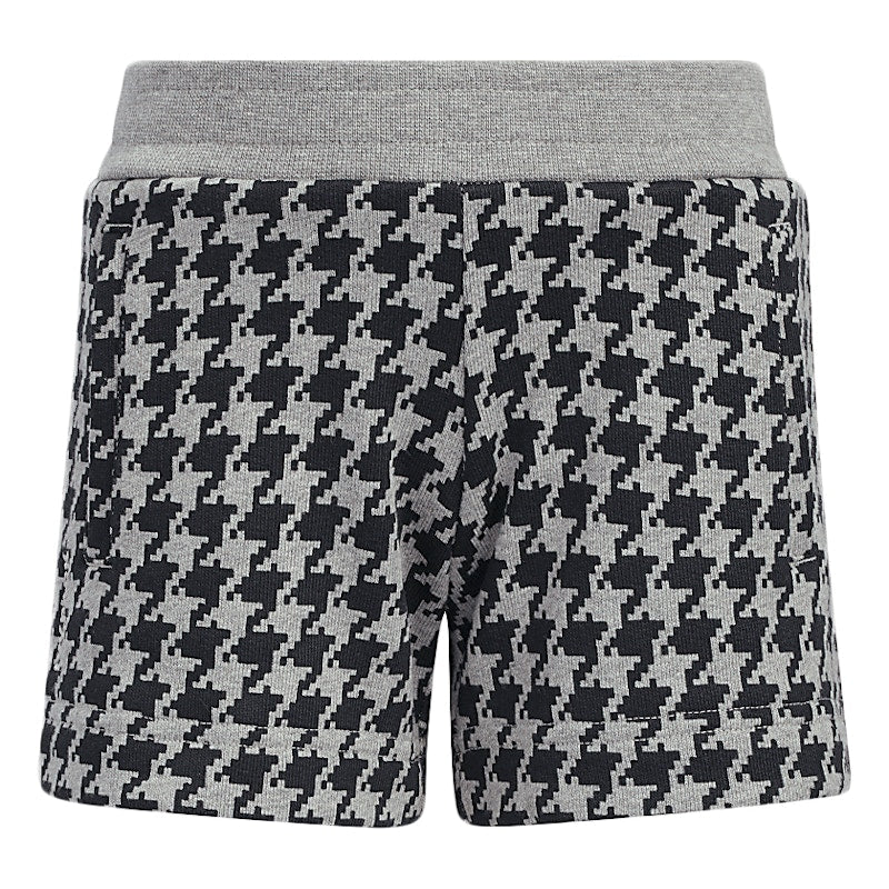 adidas Ivy Park Halls of Ivy Kids Houndstooth Shorts (All Gender) Medium Grey Heather/Black