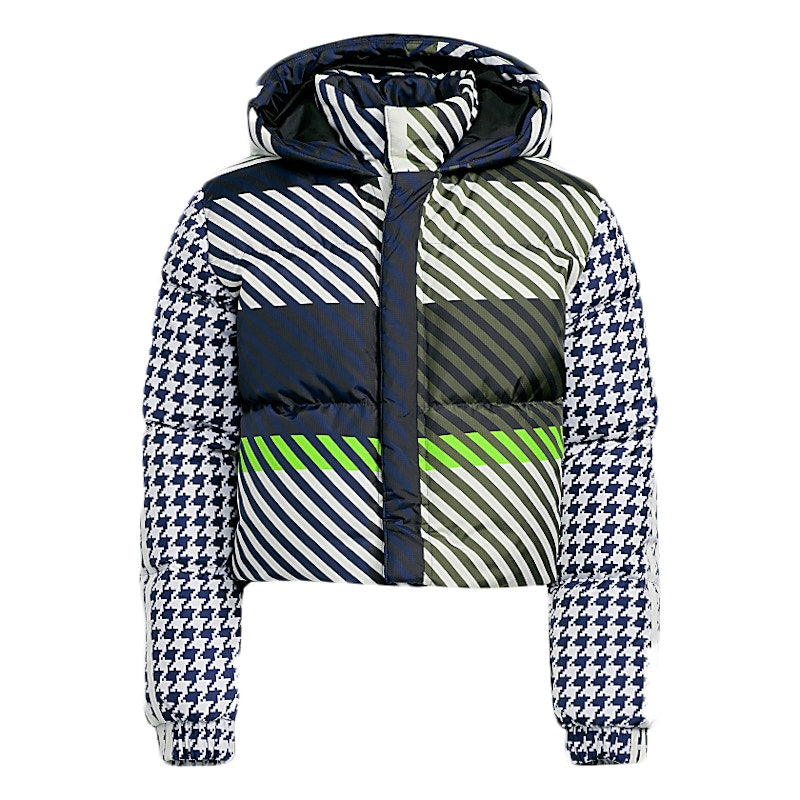 adidas Ivy Park Halls of Ivy Kids Puffer Jacket (All Gender) Cloud White/Dark Blue/Wild Pine