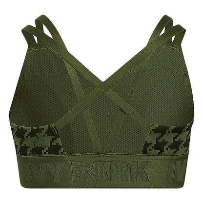 adidas Ivy Park Halls of Ivy Kids Sports Bra Wild Pine/Black