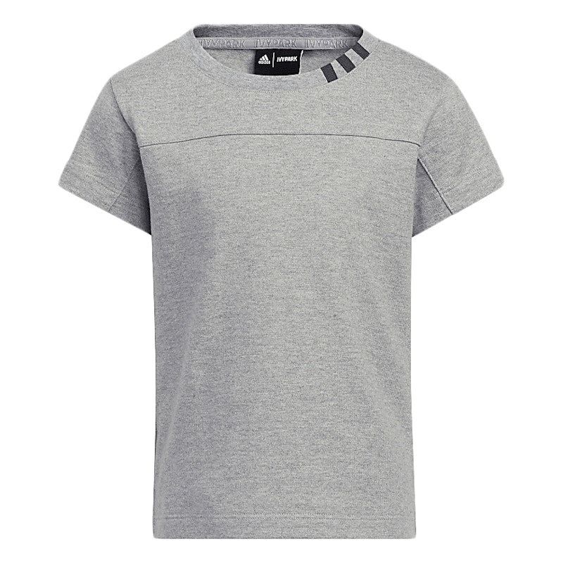 adidas Ivy Park Halls of Ivy Kids Tee (All Gender) Medium Grey Heather