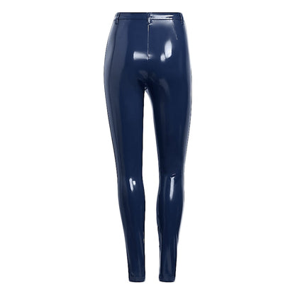 adidas Ivy Park Halls of Ivy Latex Pants Dark Blue