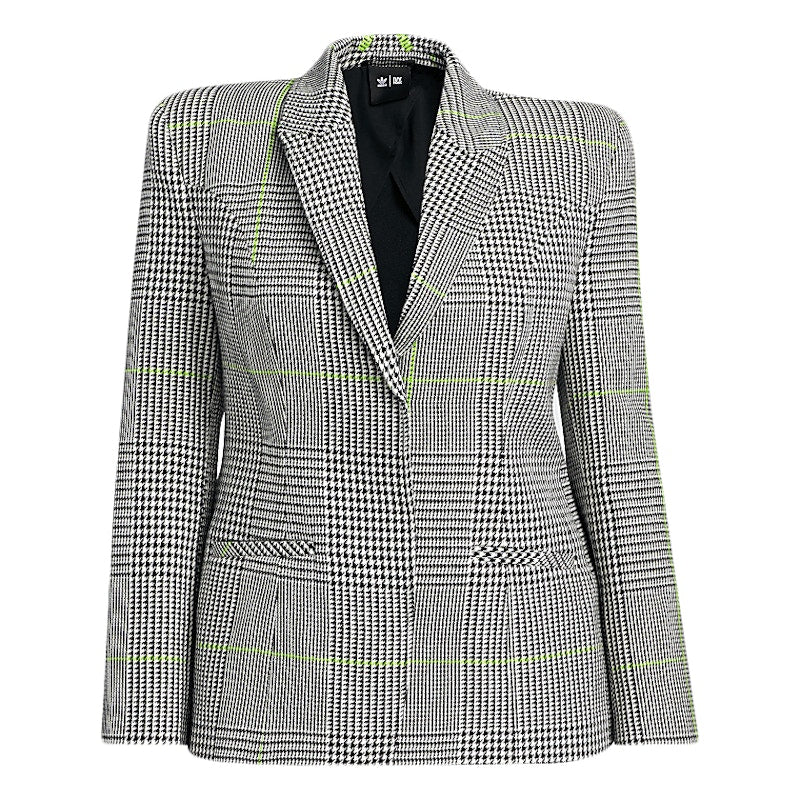 adidas Ivy Park Halls of Ivy Suit Jacket (Plus Size) Clear Grey/Black