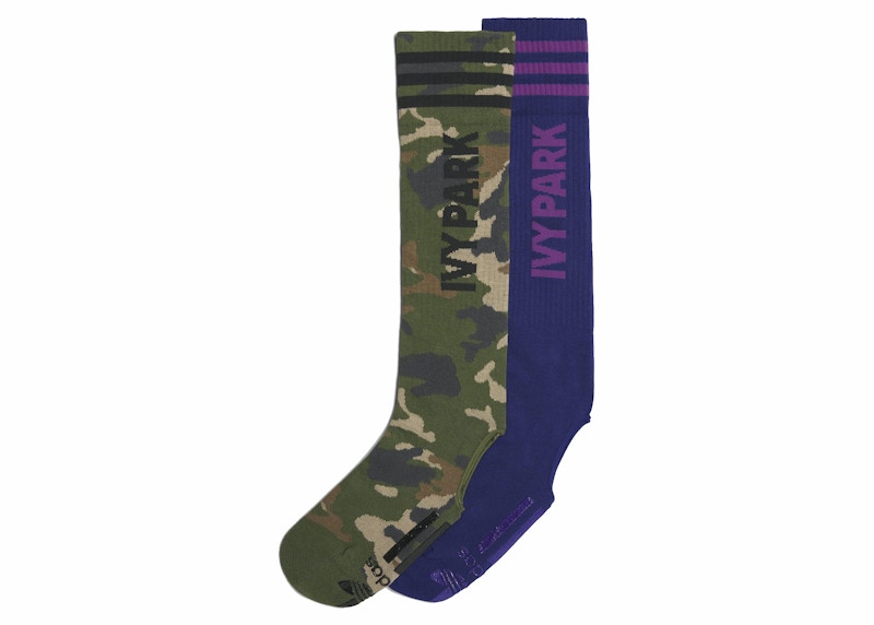 adidas Ivy Park Heel Socks Wild Pine/Legacy Indigo