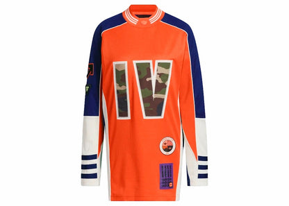 adidas Ivy Park Jersey Top (All Gender US Sizing) Solar Orange/Legacy Indigo