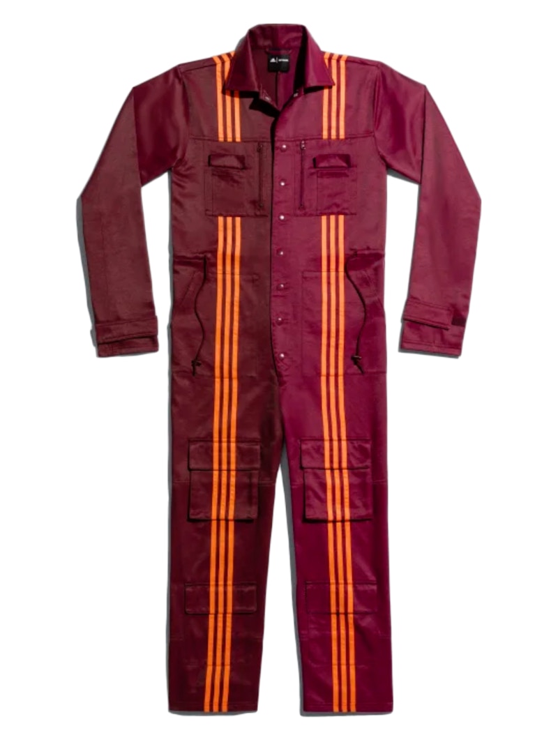 adidas Ivy Park Jumpsuit Maroon/Solar Orange