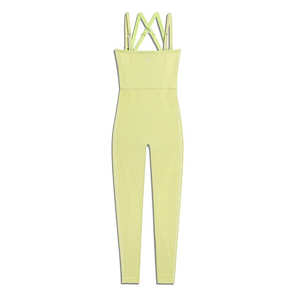 adidas Ivy Park Knit Catsuit Yellow Tint