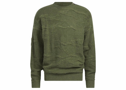 adidas Ivy Park Knit Crewneck Sweatshirt (All Gender) Wild Pine