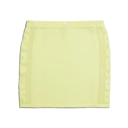 adidas Ivy Park Knit Skirt (Plus Size) Yellow Tint