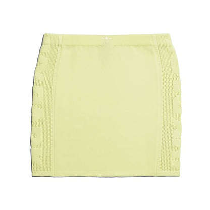 adidas Ivy Park Knit Skirt Yellow Tint