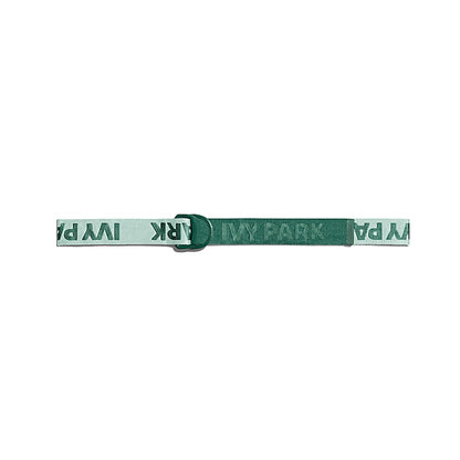 adidas Ivy Park Logo Belt Dark Green/Green Tint