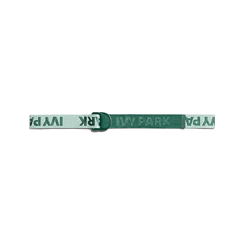 adidas Ivy Park Logo Belt Dark Green/Green Tint