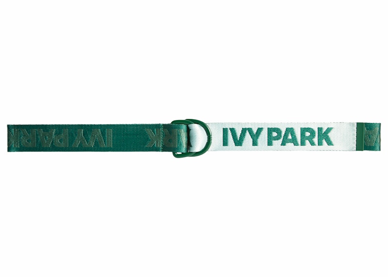 adidas Ivy Park Logo Belt Dark Green/Green
