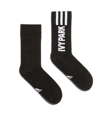 adidas Ivy Park Logo Socks (3 Pair) White/Black/Black