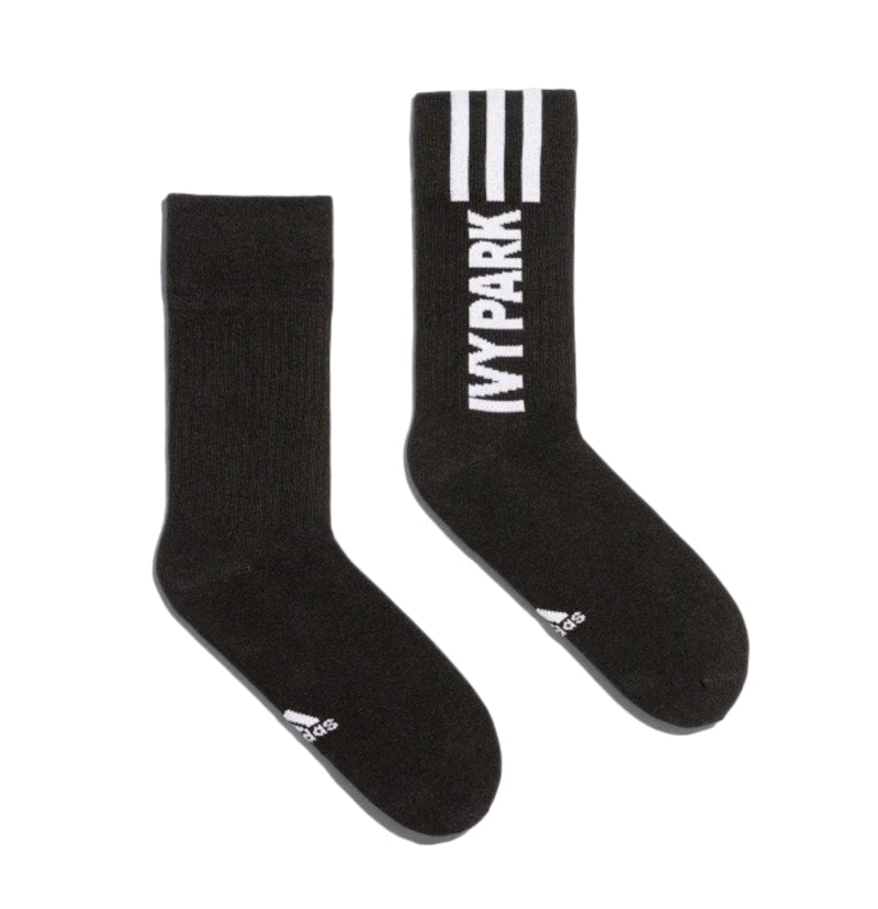 adidas Ivy Park Logo Socks (3 Pair) White/Black/Black