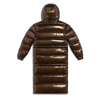 adidas Ivy Park Metallic Puffer Jacket (All Gender) Wild Brown