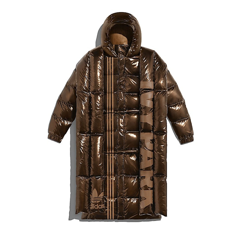 adidas Ivy Park Metallic Puffer Jacket (All Gender) Wild Brown