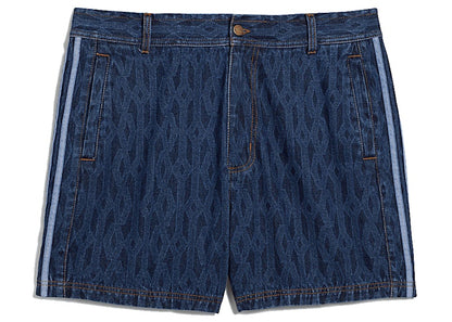 adidas Ivy Park Monogram Denim Shorts (All Gender) Dark Denim