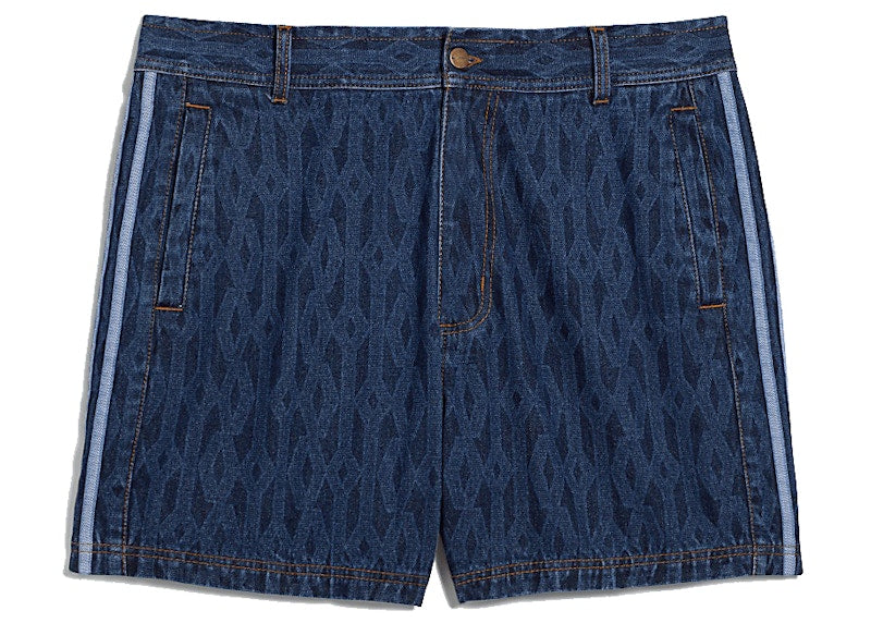 adidas Ivy Park Monogram Denim Shorts (All Gender) Dark Denim