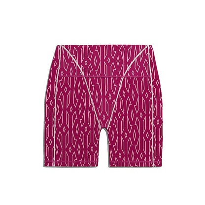 adidas Ivy Park Monogram Short Tights Bold Pink