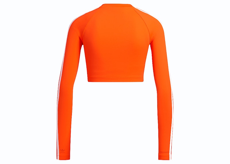 adidas Ivy Park Rash Guard Top Solar Orange