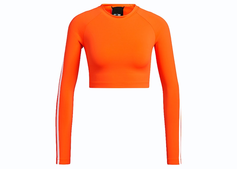 adidas Ivy Park Rash Guard Top Solar Orange