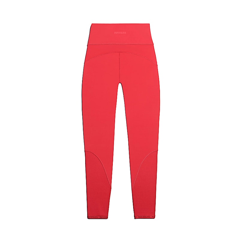 adidas Ivy Park Rib Panel Tights (Plus Size) Real Coral