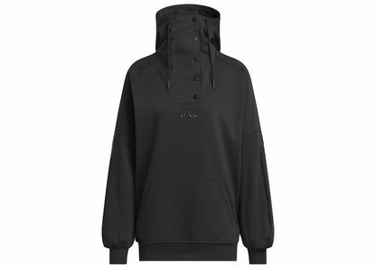adidas Ivy Park Snapneck Hoodie (All Gender) Black