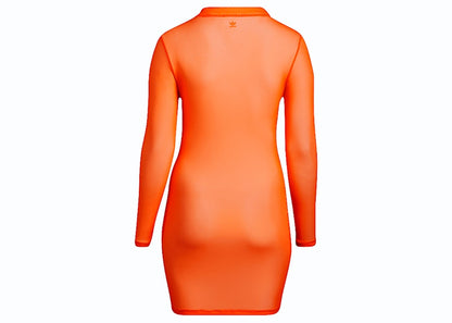 adidas Ivy Park Swim Cover-Up Dress (Plus Size) Solar Orange