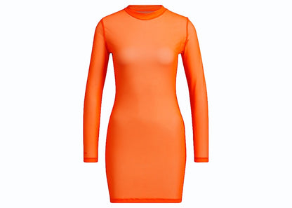 adidas Ivy Park Swim Cover-Up Dress Solar Orange