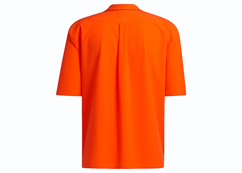 adidas Ivy Park Swim Cover-Up Shirt (Mens) Solar Orange