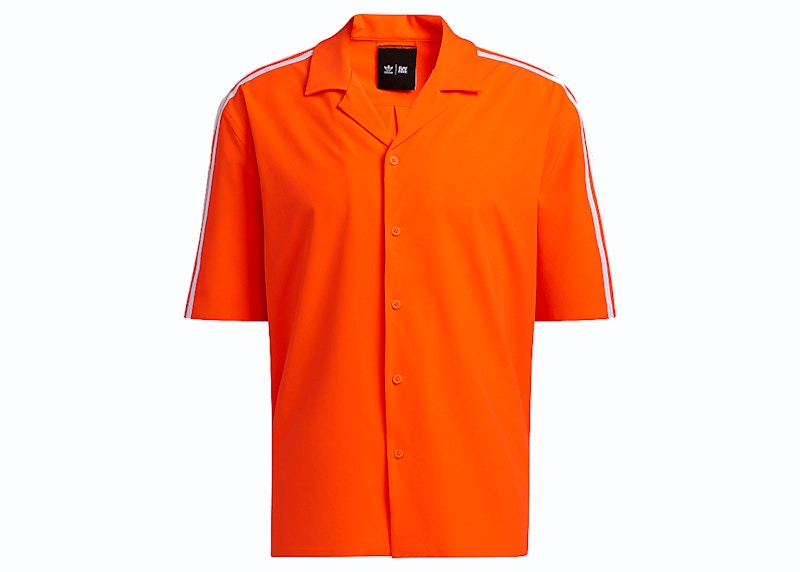 adidas Ivy Park Swim Cover-Up Shirt (Mens) Solar Orange