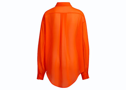 adidas Ivy Park Swim Cover-Up Shirt Solar Orange