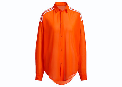 adidas Ivy Park Swim Cover-Up Shirt Solar Orange