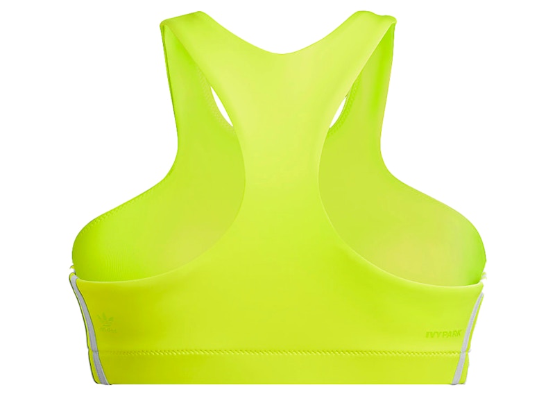 adidas Ivy Park Swim Crop Top (Plus Size) Solar Yellow