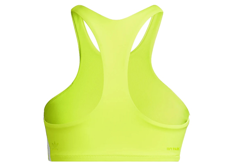 adidas Ivy Park Swim Crop Top Solar Yellow