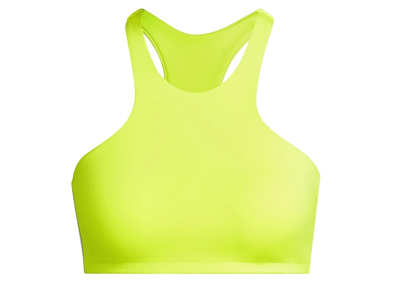 adidas Ivy Park Swim Crop Top Solar Yellow