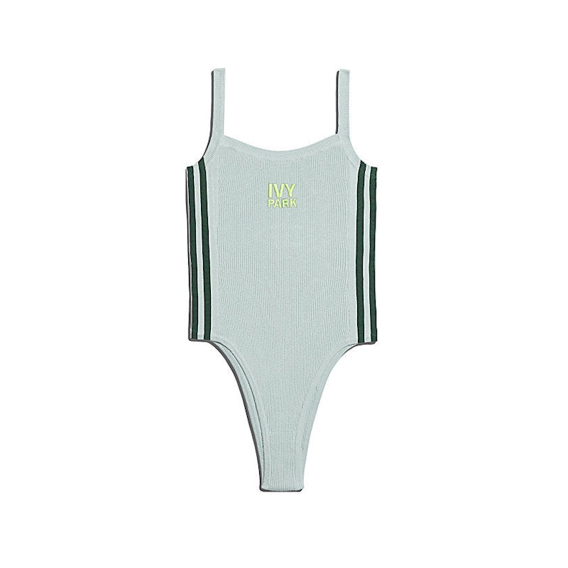 adidas Ivy Park Tank Bodysuit (Plus Size) Green Tint