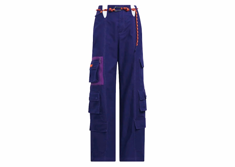 adidas Ivy Park Twill Cargo Pants Legacy Indigo