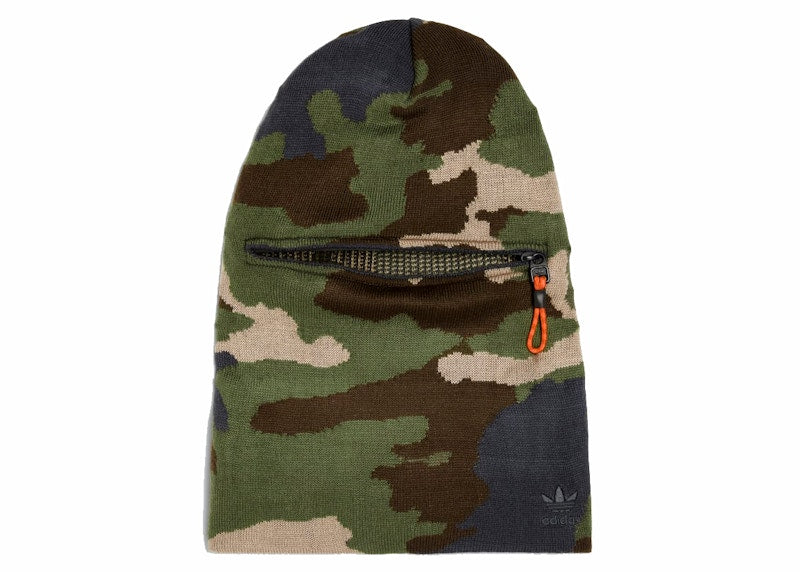 adidas Ivy Park Two-In-One Balaclava Beanie Wild Pine