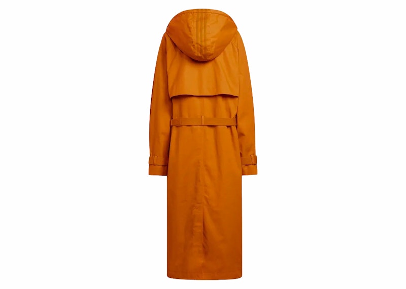 adidas Ivy Park Two-in-One Twill Hooded Coat (All Gender) Focus Orange