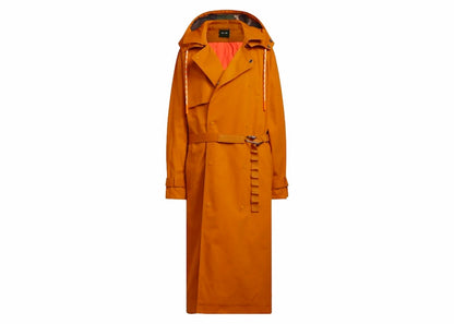 adidas Ivy Park Two-in-One Twill Hooded Coat (All Gender) Focus Orange
