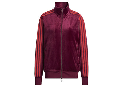 adidas Ivy Park Velour Track Jacket (All Gender) Cherry Wood