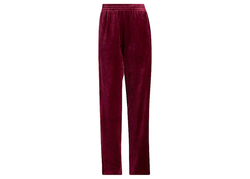 adidas Ivy Park Velour Track Pants (All Gender) Cherry Wood
