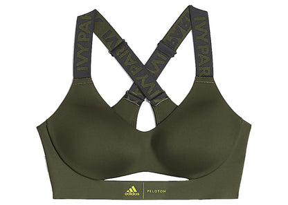 adidas Ivy Park x Peloton BR Tape Bra Focus Olive/Black