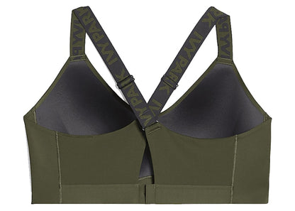 adidas Ivy Park x Peloton BR Tape Bra (Plus Size) Focus Olive/Black/Shock Lime