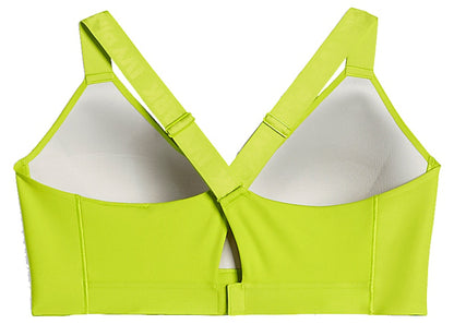 adidas Ivy Park x Peloton BR Tape Bra (Plus Size) Shock Lime/Magic Beige