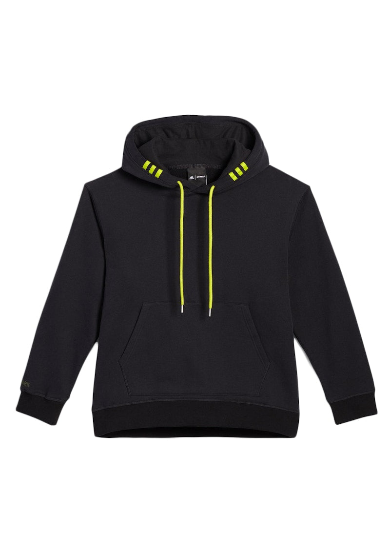 adidas Ivy Park x Peloton Cargo Hoodie (All Gender) Black/Shock Lime