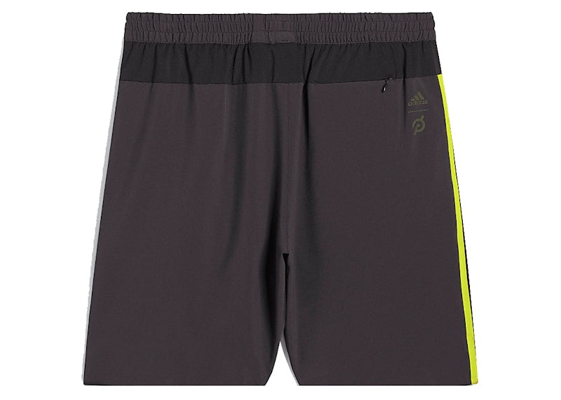adidas Ivy Park x Peloton Crinkle Nylon Shorts Black/Shock Lime